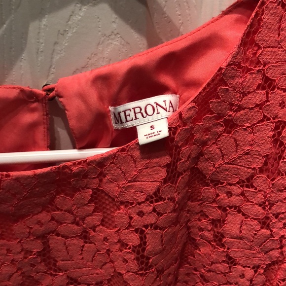 Merona Lace Top in Melon Color - Picture 5 of 7